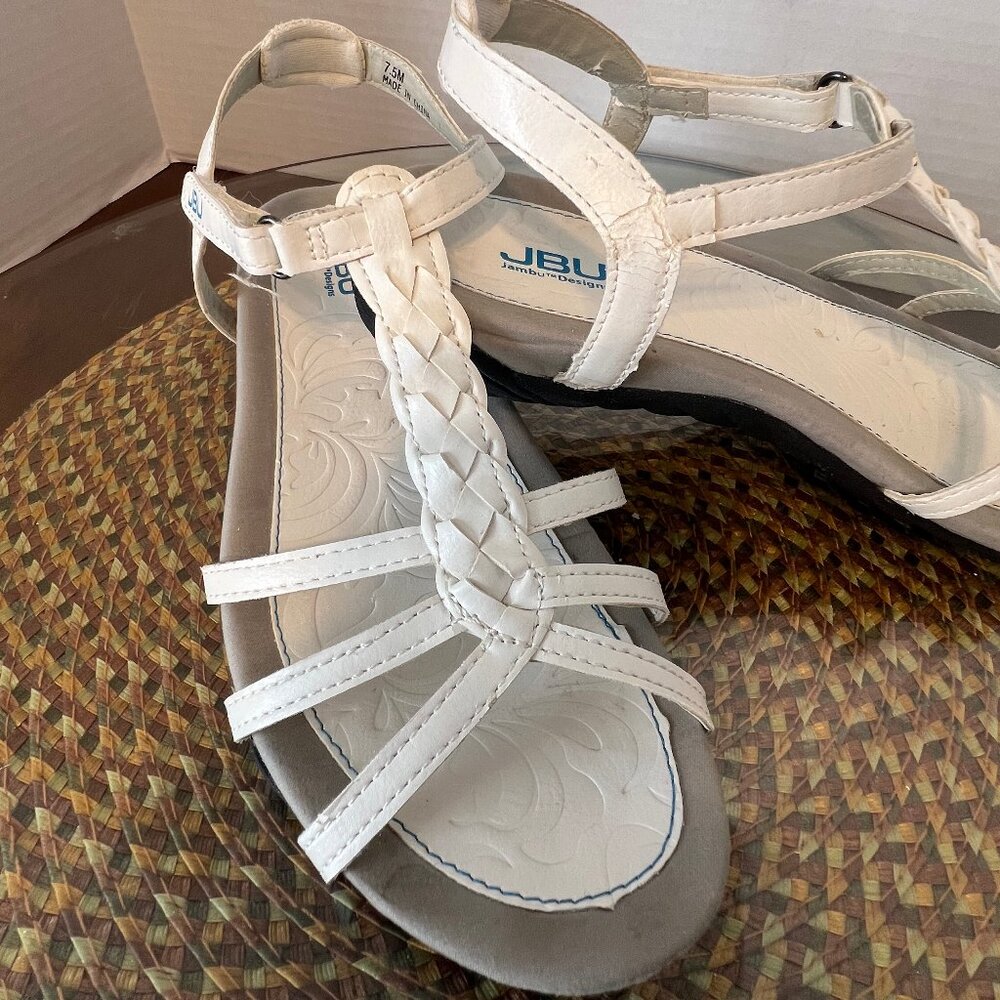 JBU Leila Braided Wedge Sandals - Picture 4 of 16